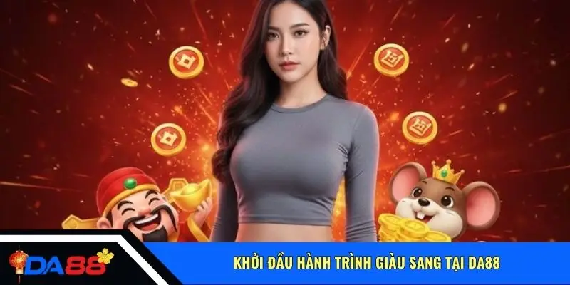 Khởi đầu hành trình giàu sang tại Da88