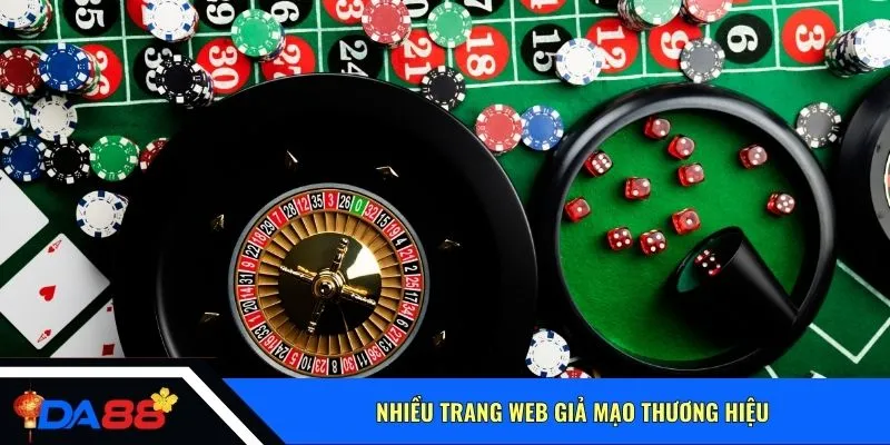 Nhiều trang web giả mạo thương hiệu