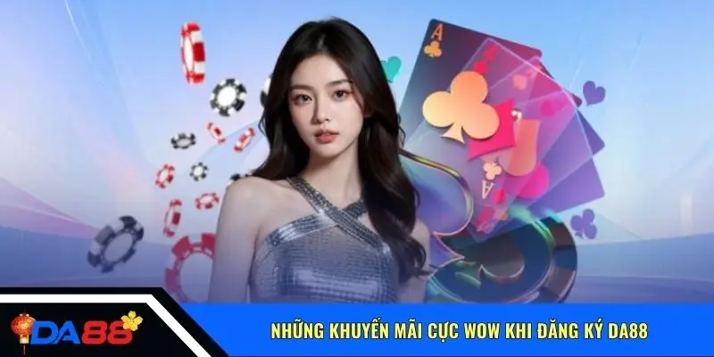 Những khuyến mãi cực wow khi đăng ký Da88