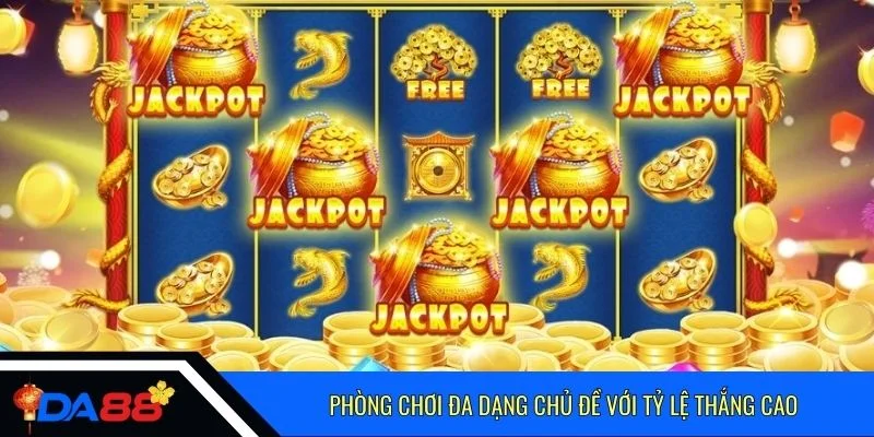Phòng chơi đa dạng chủ đề với tỷ lệ thắng cao